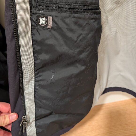 Exofficio raincoat/trench, W Small, Black - Picture 8 of 11